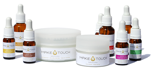 aceites y crema make and touch